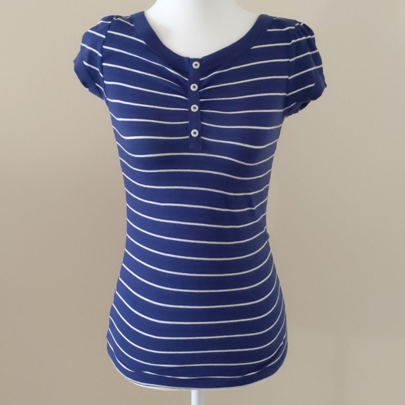 GAP Tops - Gap Navy Striped Top